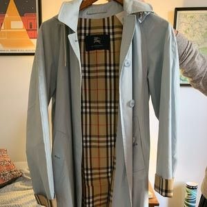 Burberry Trench with Plaid Lining